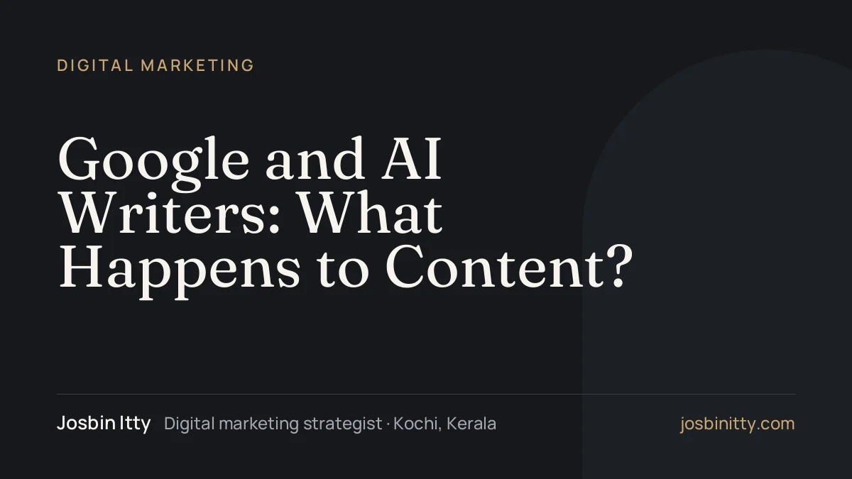 Google and AI Writers: What Happens to Content?