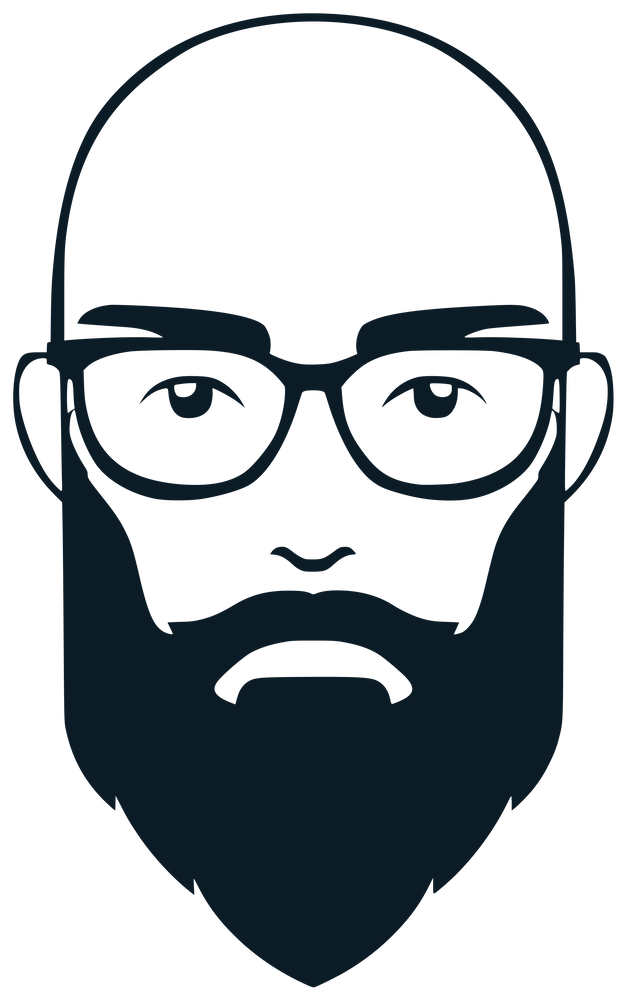 Illustrated portrait of Josbin Itty, digital marketing strategist in Kochi