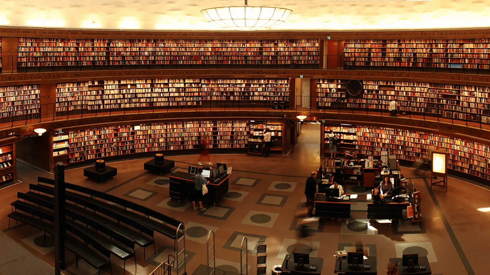 University library, representing study abroad marketing in Kerala